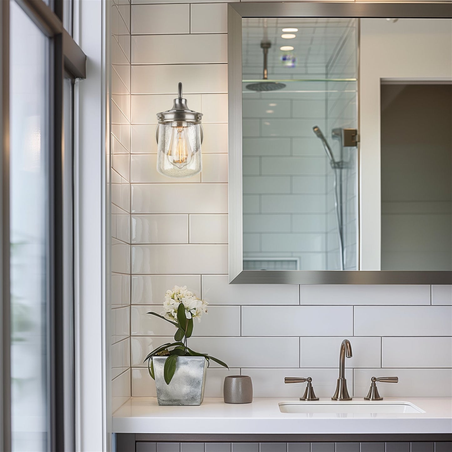 Mason 10' Industrial Farmhouse Wall Sconce