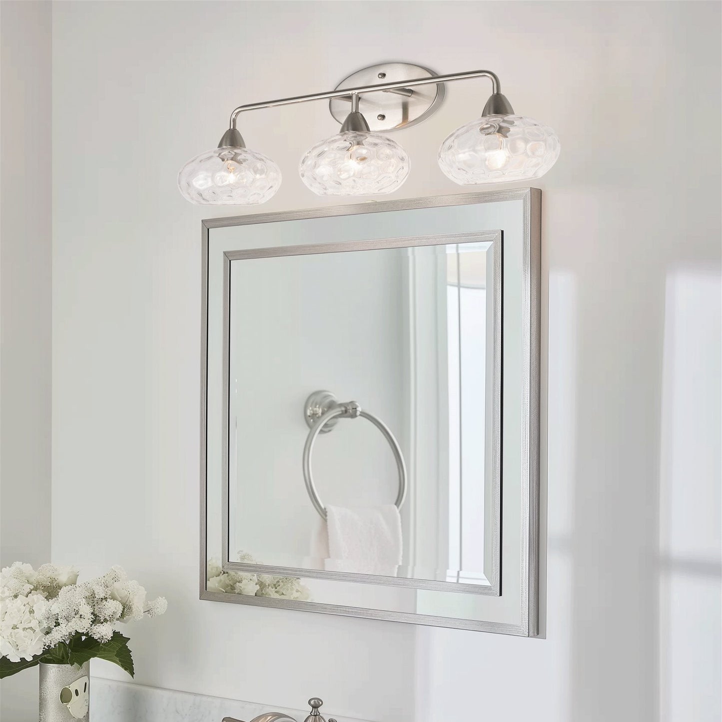 Marina 26' Modern 3-Light Vanity / Bathroom Light