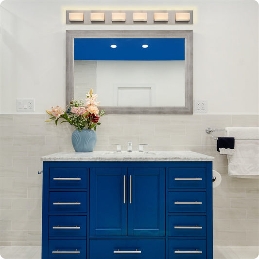 Everett 48' Modern 6-Light 60W Integrated LED (360W eq.) Bathroom / Vanity Light