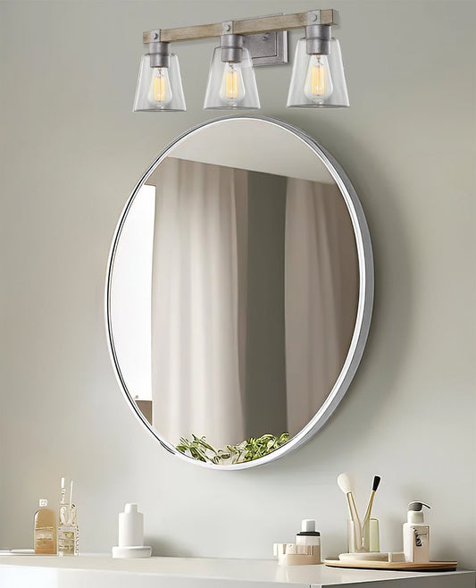 Asher 23' 3-Light Farmhouse Vanity / Bathroom Light