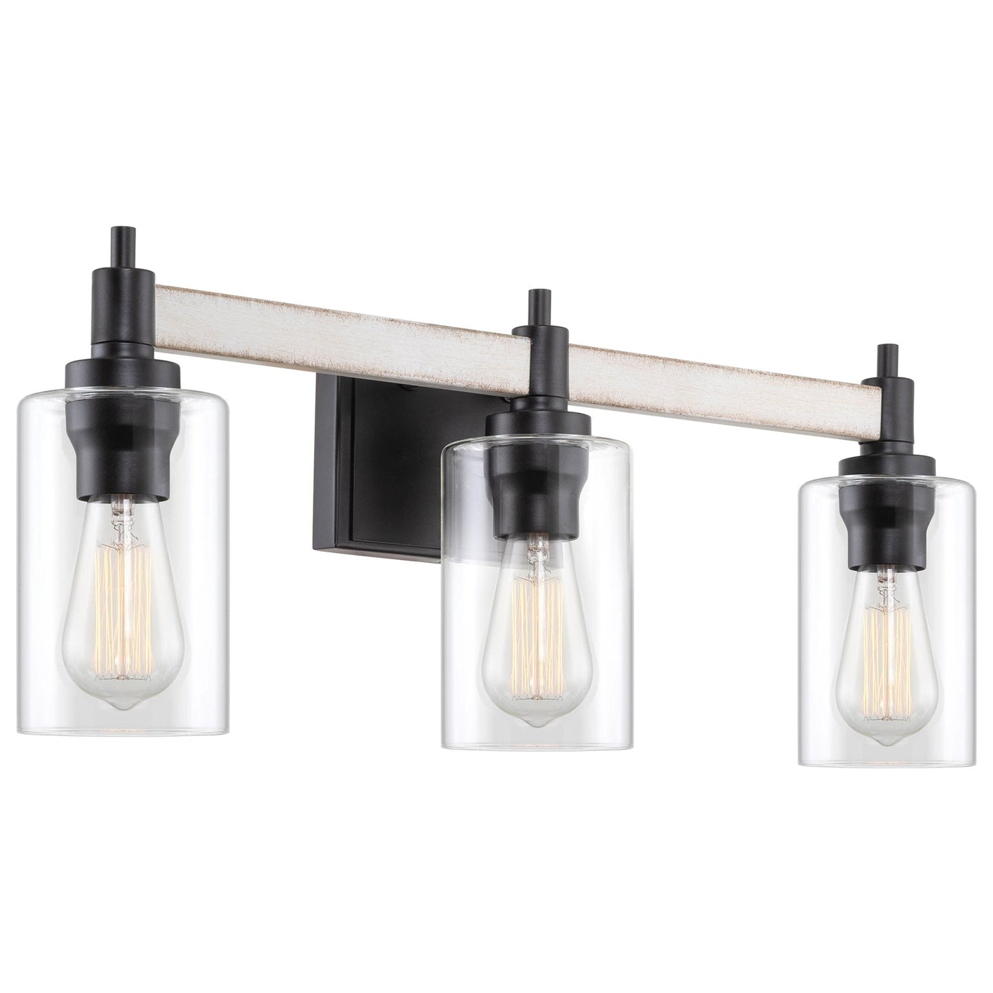 Theo 25' 3-Light Modern Farmhouse Vanity / Bathroom Light